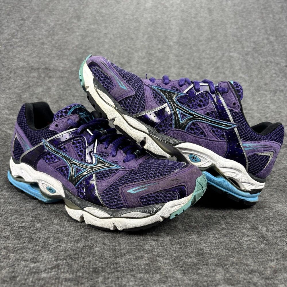Mizuno Wave Enigma Women’s Size 9 Purple Blue Running Shoes 410484 3P9D
